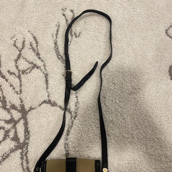 BURBERRY BEIGE NOVA CHECK BUCKLE CROSSBODY MINI BAG - Picture 6 of 8